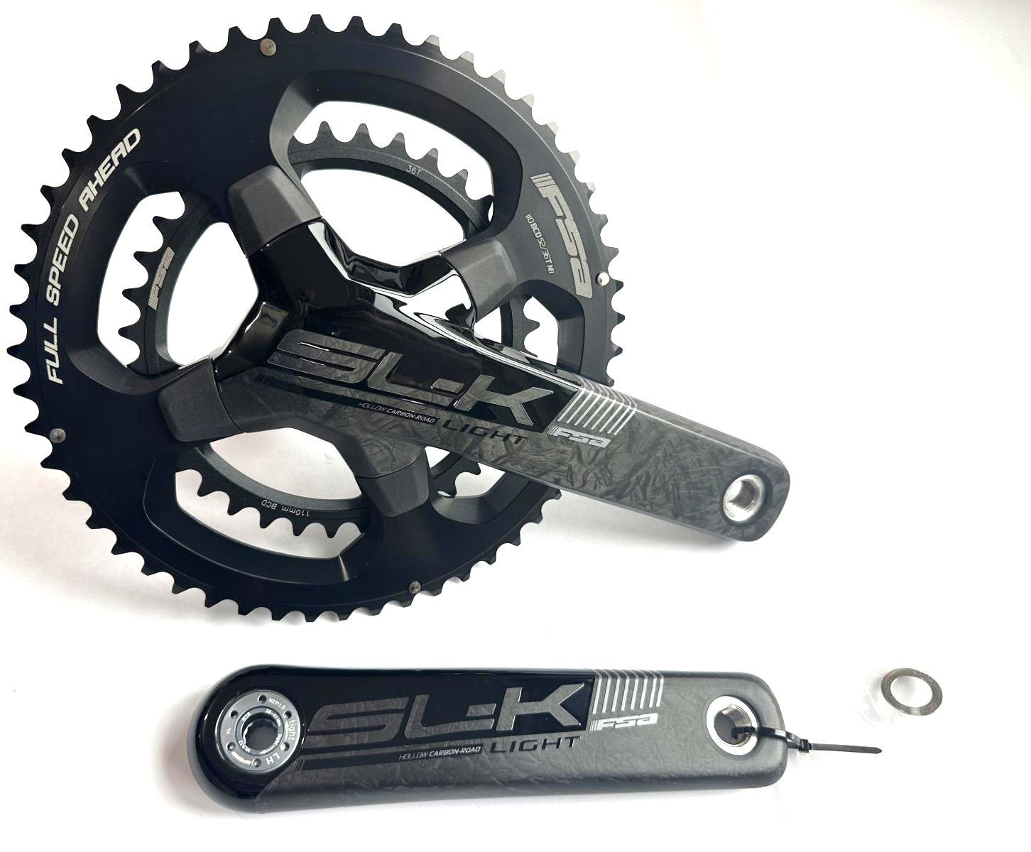 話題の行列 50 172.5mm exo Mega Carbon Light SL-K FSA 34t Crank BCD110 クランク