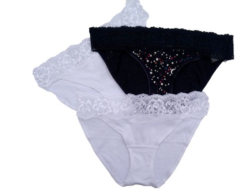 ex M&S Lace Top Knickers 2 3 4 5 or 6 Pair Packs Size 6-28 Tanga Full Bikini - Picture 26 of 83