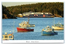 Postcard The CAT High Speed Ferry Bar Harbor, ME to Yarmouth, Nova Scotia K5