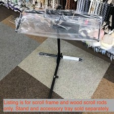 Needlework System 4 Scroll Frame for Stitching Stand Large 24 " to 40" spread