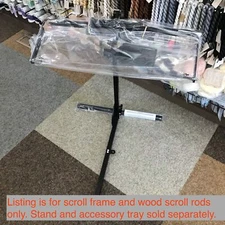 Needlework System 4 Scroll Frame for Stitching Stand Large 24 " to 40" spread