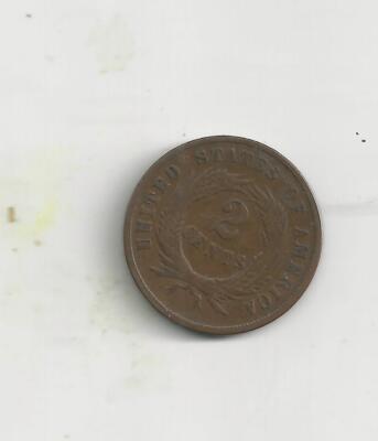 1868 US 2 Cent Piece VG | eBay