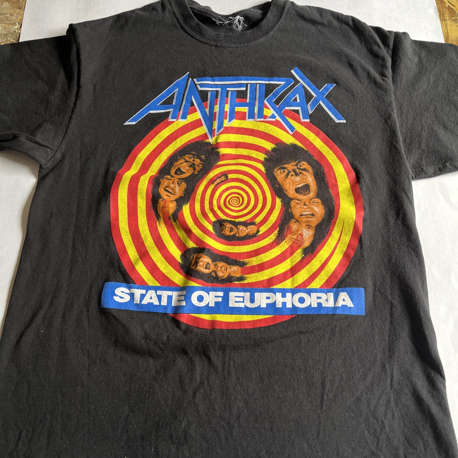 Vintage Anthrax Shirt Size M, Thrash, Slayer, Megadeth, Metallica