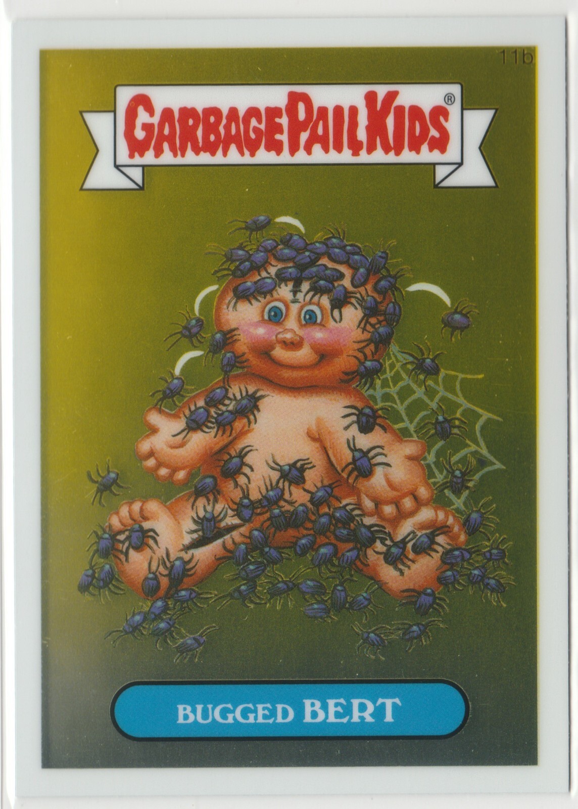 Bugged Bert Garbage Pail Kids 2013 Chrome Series 1 CS1 #11b