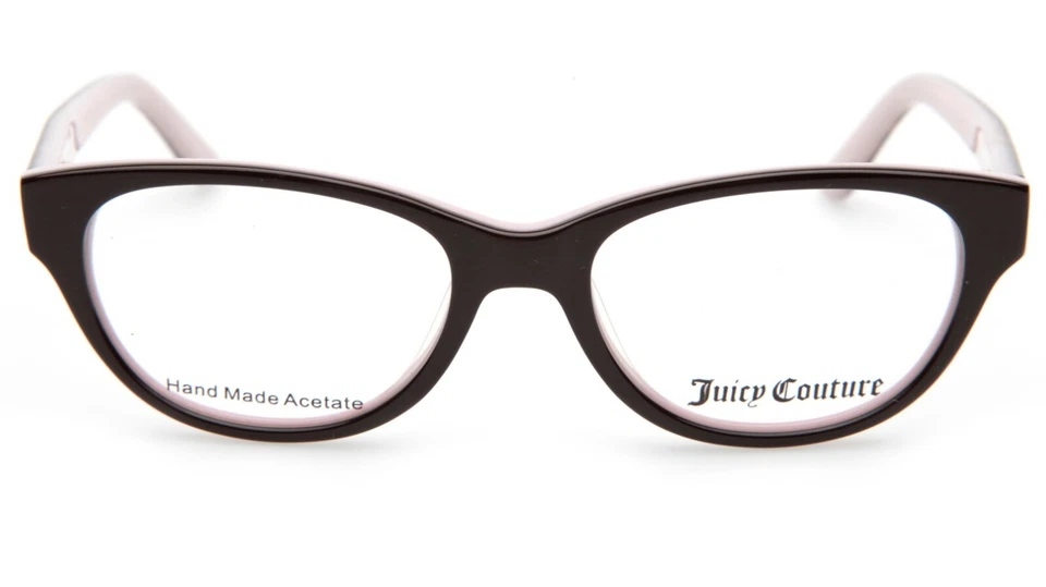 NUEVO Juicy Couture KIDS JU913 0ERN MARRÓN en MARCO DE GAFAS ROSA 46-15-120 B32 Foto 2 de 4