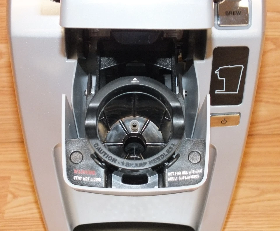 Genuine Keurig (K10) Gray & Silver Mini Personal Coffee Maker / Brewer **READ**  - Image 4 of 4