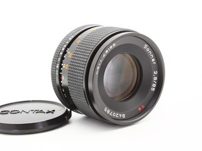 超大特価 CONTAX Carl Zeiss Sonnar 85mm F2.8 T* AEG Y/Cマウント 中