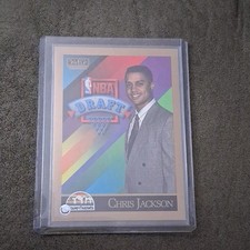 SkyBox 1990 NBA Draft Chris Jackson Rookie #357 Denver Nuggets Basketball Card. rookie card picture