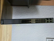 Cisco Catalyst WS-C3750G-24TS-S1-U 24 Ports Rack Mountable Switch 4 x 1GB SFP 