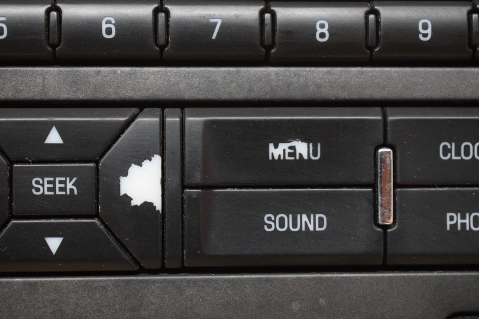 Ford Mustang 2011-2014 tablero radio aire acondicionado panel de control de clima CR3T-18A802-JA OEM Foto 3 de 4