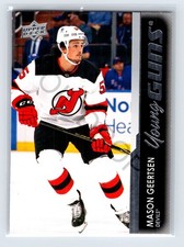 21/22 UD YOUNG GUNS MASON GEERTSEN # 470