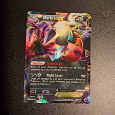 Nintendo Pokemon TCG Darkrai-EX 88/113 Dark Explorers Full Art Holo UR 180 HP