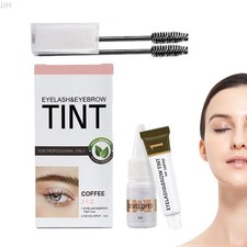 1x Eyebrow Eyelash Eye Lash Brow Tint Full Kit Dye Cream Long Lasting