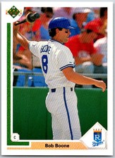 ⚾ 1991 Upper Deck #502 Bob Boone Kansas City Royals