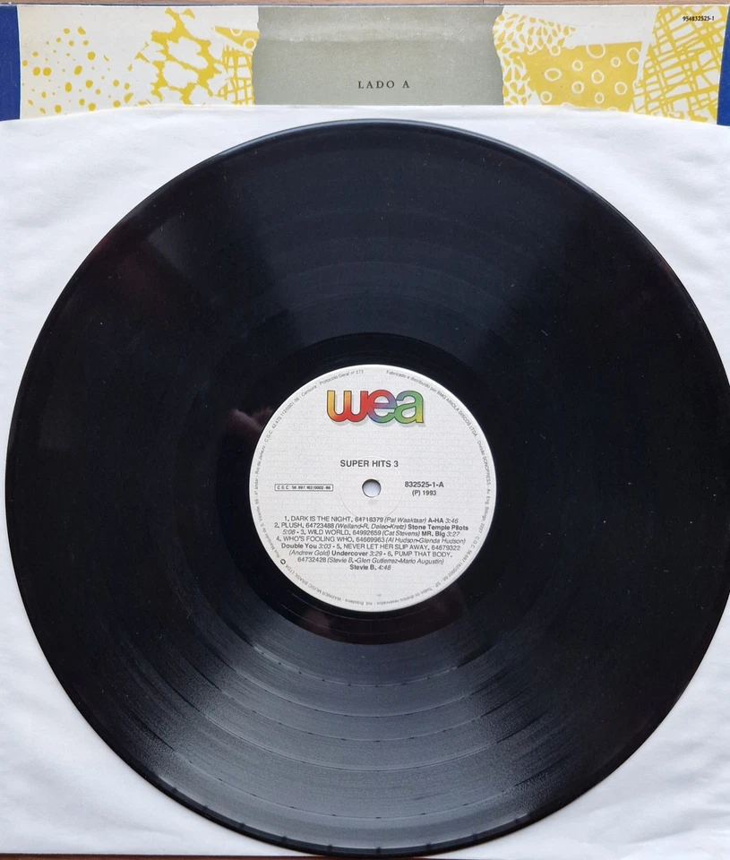 a-ha Depeche Mode | Super HITS 3 BRAZIL VINYL LP Dark Is The Night INFORMER - Bild 4 von 4