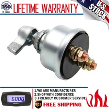 NEW Master Battery Disconnect Switch kill 2post SPST kill cut off nascar ON OFF