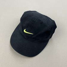 Nike Hat Cap Strapback Infant Baby Black Swoosh Sportswear Baseball Adjustable