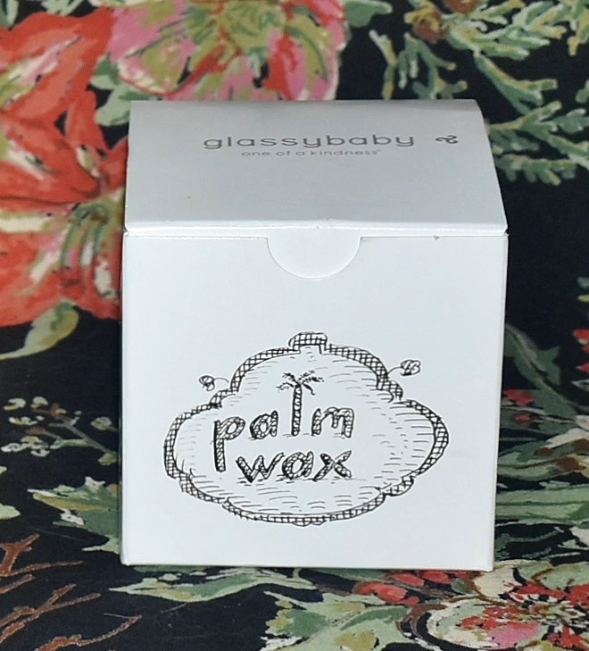 Glassybaby "RUDOLPH" 手工吹制有源烛台 带贴纸和茶烛 — 第 4/4 张图片