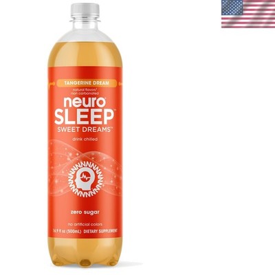 Tangerine Dream - Non-Carbonated Sleep Aid Beverage - 12 Bottles, 16.9 Oz Each