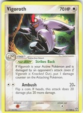Vigoroth 41/108 Uncommon Power Keepers Pokemon on eBay