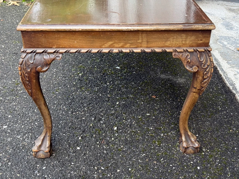 Кофейный столик Chippendale Revival — около 1930 г. - Изображение 4 из 4