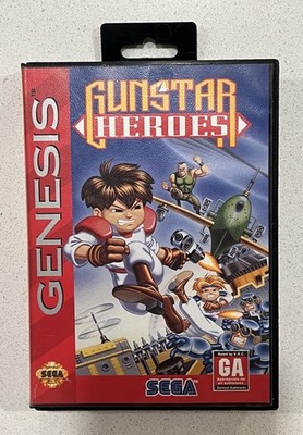 Gunstar Heroes (Sega Genesis, 1993) CIB Authentic