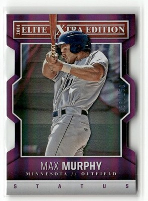 2014 Panini Elite Extra Edition #89 Max Murphy Status Purple #/150 SP