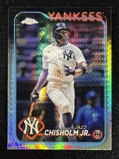 Jazz Chisholm Jr. Yankees Prism Refractors - 2024 Topps Chrome Update #USC78