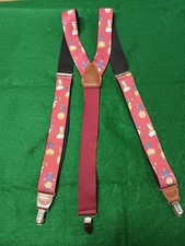 vintage 1971 Peanuts Brand Suspenders adult