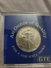 1992 Walking Liberty American Eagle Silver Dollar Coin 1oz