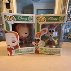 Funko Pop! Disney Who Framed Roger Rabbit Series 6 Roger & Jessica #103 #104New