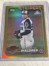 2024 Topps Pro Debut - Gold Hurston Waldrep #PDC-83 Refractor #1/50