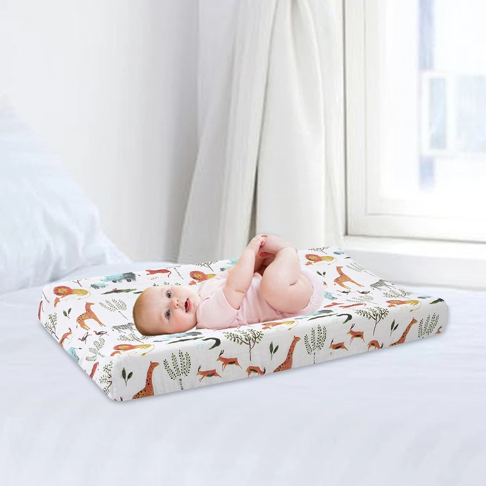 Changing Pad Cover Cotton Soft Breathable Changing Table Cover - image 2 of 4