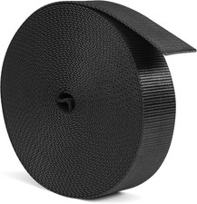 Webbing 3/4 Inch, Heavy Duty Webbing Straps, Extra Thick Strapping for Outdoo...