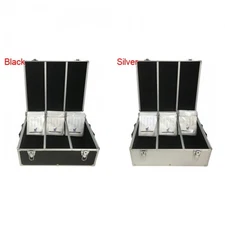CheckOutStore Aluminum CD/DVD Hanging Sleeves Storage Box (Holds 600 Discs)