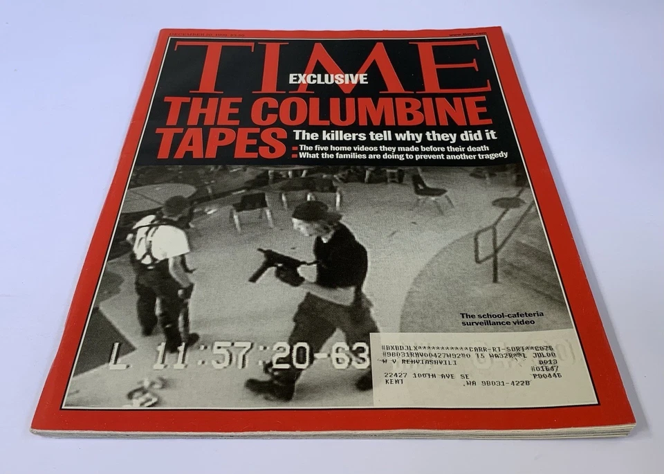 The Columbine Tapes Time Magazine December 20 1999 School Shooting Exclusive - Image 3 of 4