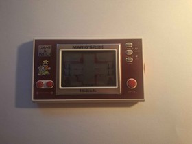 Game and Watch Lot With Boxes (Super Mario Bros + Mario's Cement Factory)
