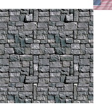 30 Feet Stone Wall Backdrop - Perfect for Halloween Festivities Themed Events