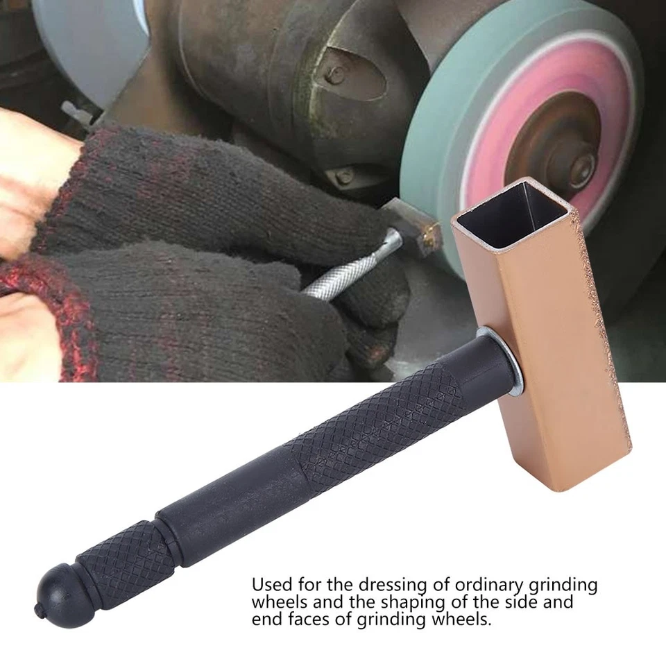 Tragbare Diamanten Stein Kommoden Scheibenrad Abrasive Dressing Tool Schwarz - Bild 2 von 4