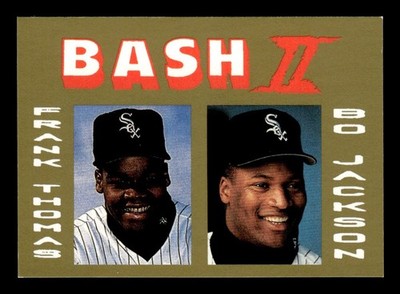1991 Bash II Gold Variation #NNO Frank Thomas / Bo Jackson A101