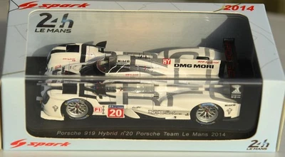 1/43 SPARK PORSCHE 919 LE MANS 2014/no ixo trofeu minichamps - Photo 1/2