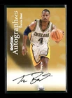 1999-00 Skybox Premium Autographics Travis Best Auto INDIANA PACERS e14