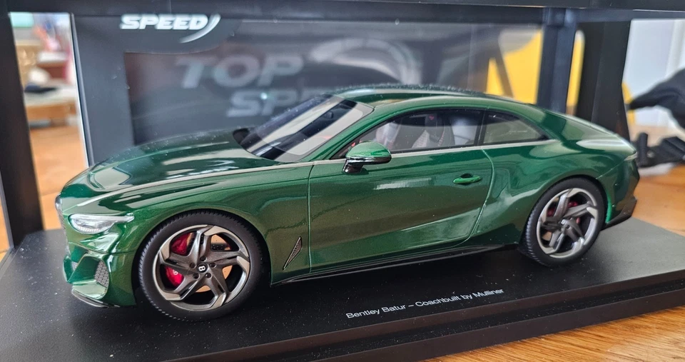 RARE BENTLEY BATUR - TOP SPEED - 1:18 en TBEG. - Photo 1/4