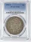 1896-S Morgan Dollar : PCGS VF30