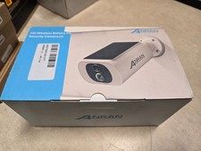 ANRAN HD Wireless Battery Powered Solar Security Camera In White - Model: C3 NOB