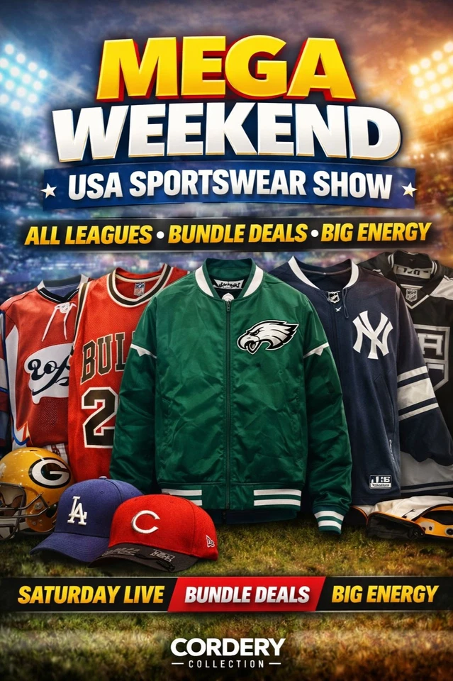 🇺🇸Mega Weekend USA Sportswear Show — All Leagues, Big Bundles, Big Energy