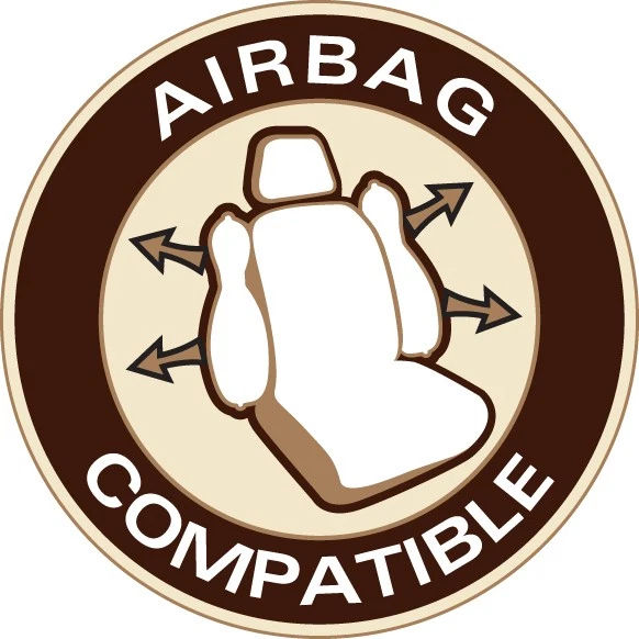 R.M.Williams RMW Longhorns Black Mesh Front Car Seat Covers Universal Fit - image 4 of 4