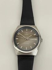 Zodiac Astroquartz, Steel, Vintage, Mov. Esa 9181, rare.
