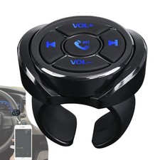 Bluetooth Wireless Media Button Car Steering Wheel Remote Control for Motorcycle
