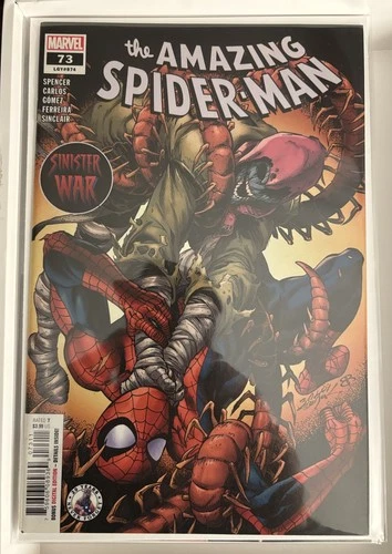 Amazing Spider-Man 73 (LGY 874) Bagley Cover. Sinister War. NM Marvel 2022